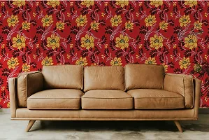 Decorative Self Adhesive Wall Paper, (400 cm x 45 cm)-thumb2