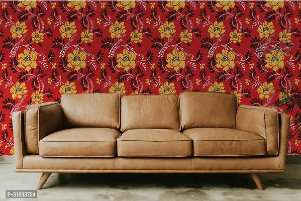 Decorative Self Adhesive Wall Paper, (400 cm x 45 cm)-thumb3