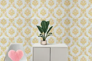 Modern Vinyl Decorative  Wallpaper For Wall Decor (1000 cm x 45 cm)-thumb3