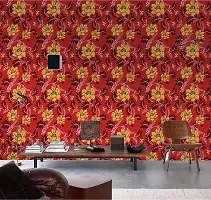 Modern Vinyl Decorative  Wallpaper For Wall Decor (1000 cm x 45 cm)-thumb1