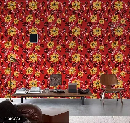 Modern Vinyl Decorative  Wallpaper For Wall Decor (1000 cm x 45 cm)-thumb2