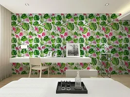 Decorative Self Adhesive Wall Paper, (400 cm x 45 cm)-thumb2