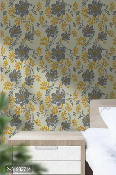 Decorative Self Adhesive Wall Paper, (400 cm x 45 cm)-thumb2