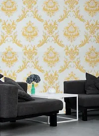 Modern Vinyl Decorative  Wallpaper For Wall Decor (1000 cm x 45 cm)-thumb4