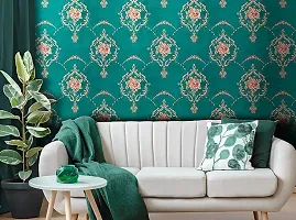 Latest Decorative Multicolor Vinyl Wallpaper Sticker (200 cm x 45 cm)-thumb1