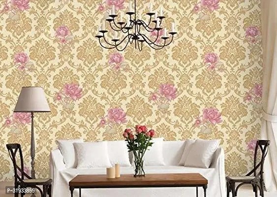 Modern Vinyl Decorative  Wallpaper For Wall Decor (1000 cm x 45 cm)-thumb2