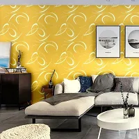 Modern Vinyl Decorative  Wallpaper For Wall Decor (1000 cm x 45 cm)-thumb1