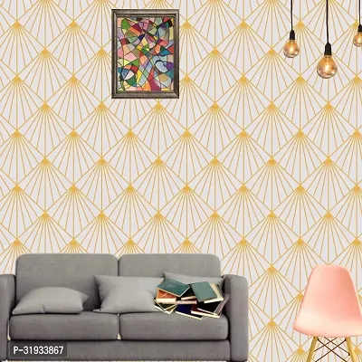 Modern Vinyl Decorative  Wallpaper For Wall Decor (1000 cm x 45 cm)-thumb4