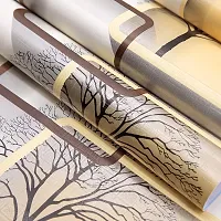 Modern Vinyl Decorative  Wallpaper For Wall Decor (1000 cm x 45 cm)-thumb2