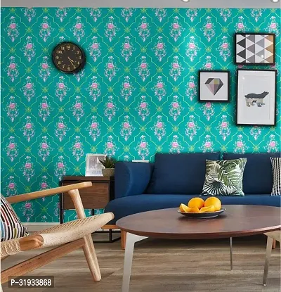 Modern Vinyl Decorative  Wallpaper For Wall Decor (1000 cm x 45 cm)-thumb0