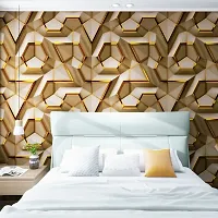 Modern Vinyl Decorative  Wallpaper For Wall Decor (1000 cm x 45 cm)-thumb3