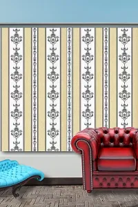 Modern Vinyl Decorative  Wallpaper For Wall Decor (1000 cm x 45 cm)-thumb2