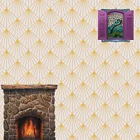 Decorative Self Adhesive Wall Paper, (400 cm x 45 cm)-thumb3