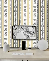 Modern Vinyl Decorative  Wallpaper For Wall Decor (1000 cm x 45 cm)-thumb1