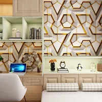 Decorative Self Adhesive Wall Paper, (400 cm x 45 cm)-thumb2