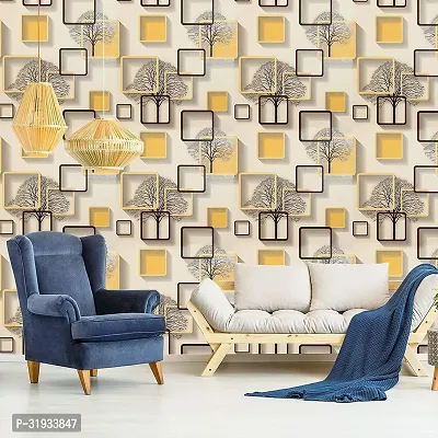 Modern Vinyl Decorative  Wallpaper For Wall Decor (1000 cm x 45 cm)-thumb2