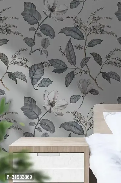 Modern Vinyl Decorative  Wallpaper For Wall Decor (1000 cm x 45 cm)-thumb2