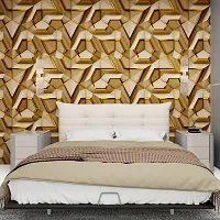 Decorative Self Adhesive Wall Paper, (400 cm x 45 cm)-thumb3