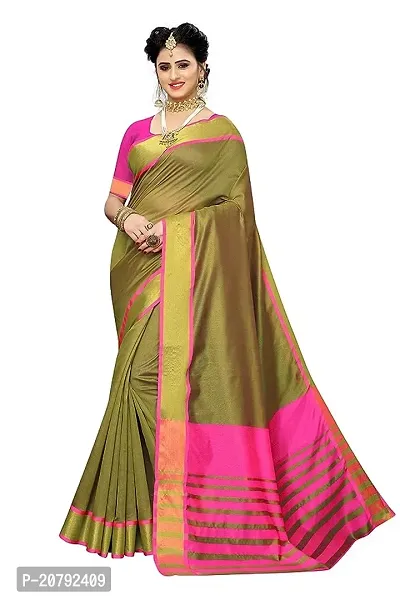 Beautiful Cotton Saree Without Blouse Piece