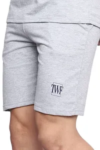 The Wardrobe Farm TWF Cotton Shorts Grey MILANGE-XL-thumb2