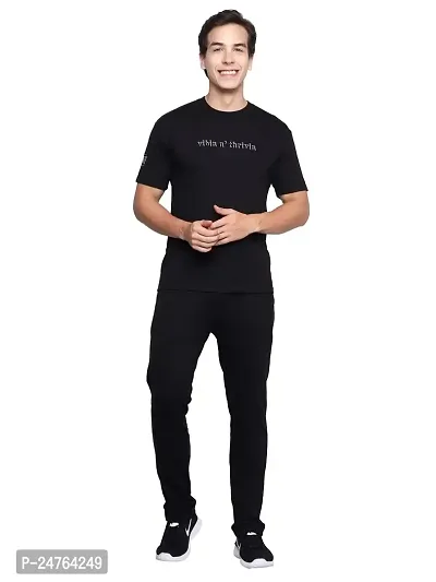 The Wardrobe Farm TWF Track Pant for Men Regular Fit Track Pants with Unique Design for Maximum Style  Comfort Everyday Use Lowers for Men Gym-thumb4