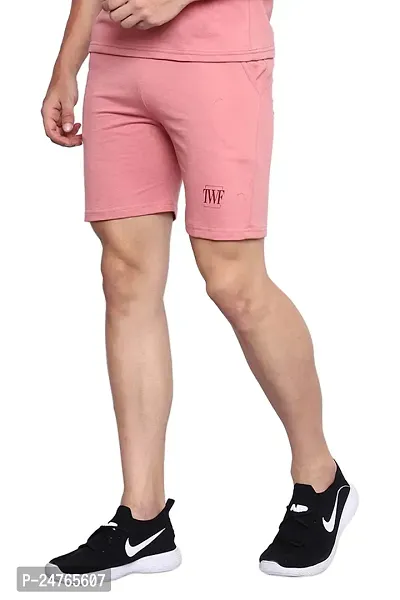 The Wardrobe Farm TWF Cotton Shorts Dusty Pink-M-thumb3