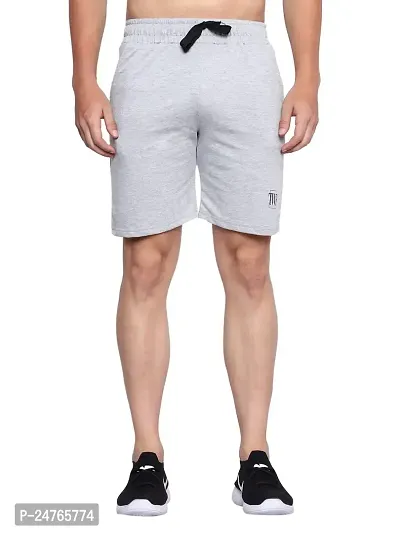 The Wardrobe Farm TWF Cotton Shorts Grey MILANGE-XL