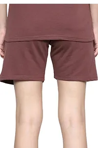 The Wardrobe Farm TWS Womens Cotton Regular Shorts for All Season- Running, Gym, Workout, Yoga Shorts-thumb1