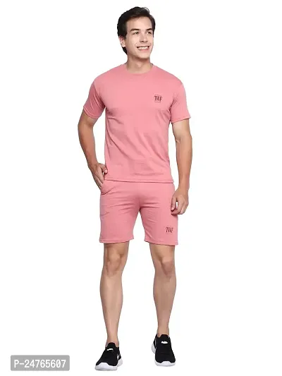 The Wardrobe Farm TWF Cotton Shorts Dusty Pink-M-thumb4
