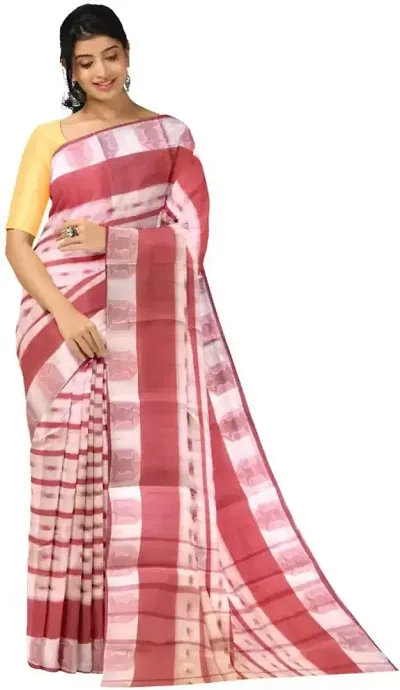 Trending Cotton Saree without Blouse piece 