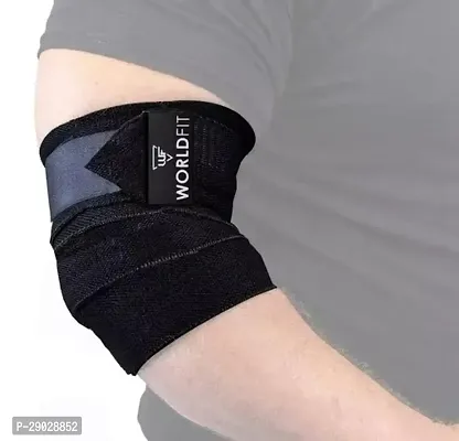 Elastic Elbow Support Wrap Unisex Black Protector