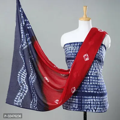 Elegant Cotton Dress Material With Dupatta For Women