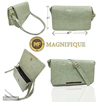 Magnifique Stylish Sling Bag for Women - Maroon (TNZ_SB3)-thumb2