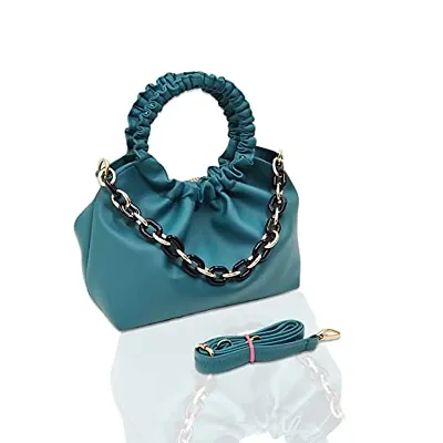 Magnifique Trendy Sling Bag for Women (Turquoise)