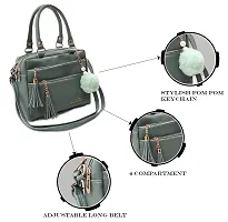 Magnifique Stylish Sling Bag for Women - Green-thumb1