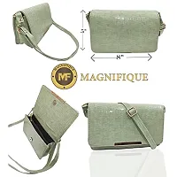 Magnifique Stylish Sling Bag for Women - Grey (TNZ_SB3)-thumb1