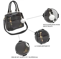 Magnifique Stylish Sling Bag for Women - Black-thumb1