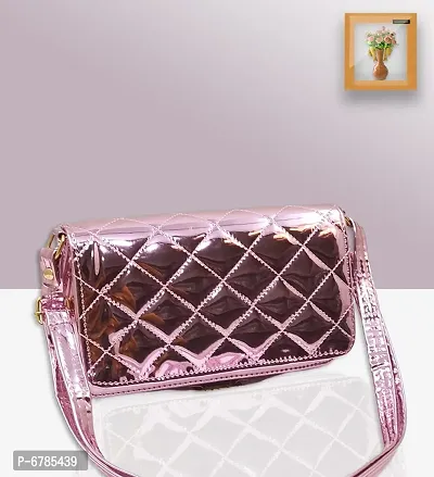 Pink Stylish Mini Sling Bag for Women-thumb0