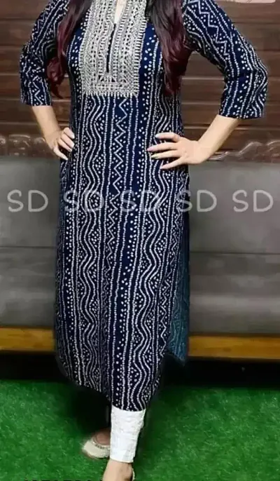 SEQUENCE RAYON KURTI