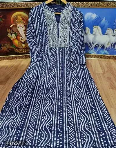 Stylish Anarkali Rayon Kurta