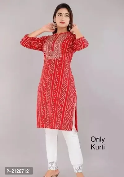 Stylish A-Line Rayon Kurta-thumb0