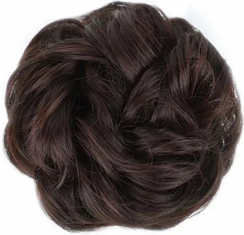 Classic Messy Bun Hair Piece Hair Extension With Elastic Rubber Band