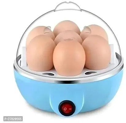 FUTURES KAART Electronic 2 in 1 Single Layer Egg Boiler Steamer Frying Pan C132 Comfortable and Quick Egg Boiler Mini Electric 7 Egg Poacher Steamer C216 Egg Cookernbsp;nbsp;Multicolor 7 Eggs