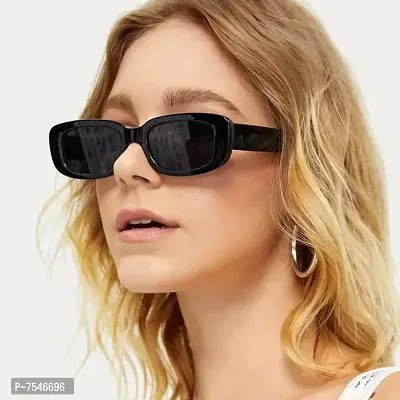 New Designer Small Frame Fashion Vintage Square Sunglasses For Unisex