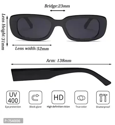 New Designer Small Frame Fashion Vintage Square Sunglasses For Unisex-thumb3