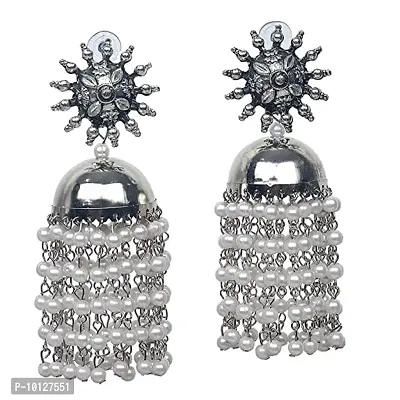 Latest Trend Design, Top Quality, oxidized Afghani earring give you and your outfit an elegant touch-thumb0