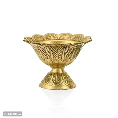 Puja Home Decor Brass Diwali Devdas Deepak Diya Oil Lamp-thumb3