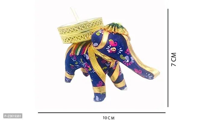 Tealight Candle Holder Set of 5 for Home Decoration Elephant Candle Holder Candles Tea Light Holder for Home Decor Diwali Decoration Items/Diwali Gifts/Diwali Candles-thumb2