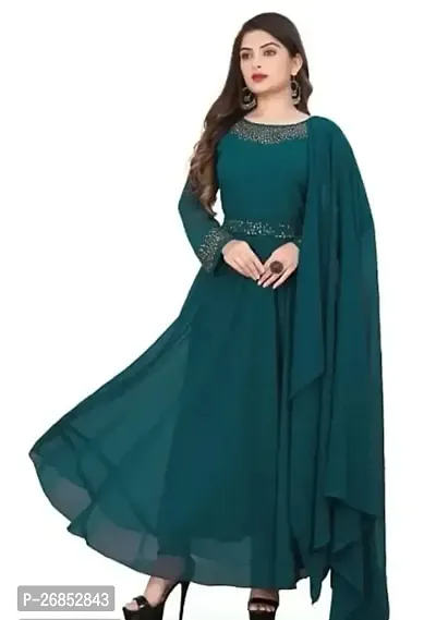 Attractive Georgette Gown for Women