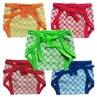 DON CARE New Born Baby Cotton Cloth Diapers Langot Washable Reusable Nappy for 0-6 Months Baby (Pack of 10)-thumb1
